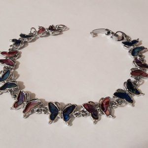Bracelet Butterfly Glass